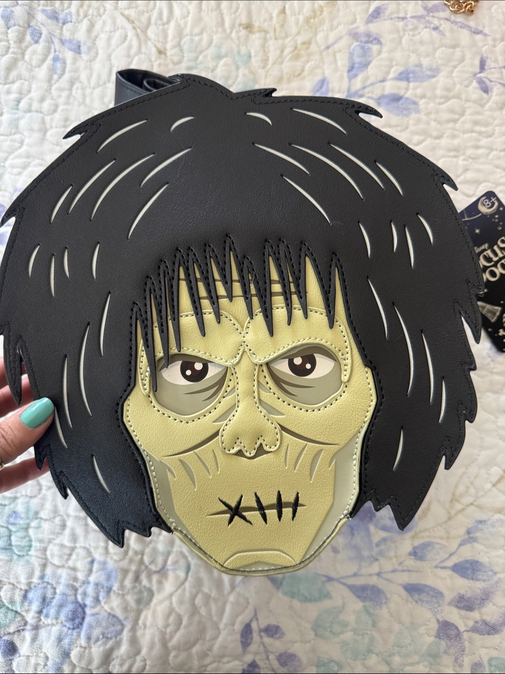 Loungefly Hocus Pocus Billy Butcherson Face Crossbody Bag